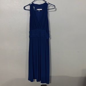Evan-Picone knee length dress. Navy Blue. Size 14.